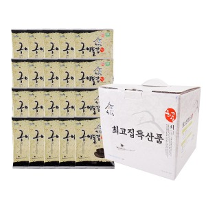 최고집 조미(들기름)구이돌김 7매 20봉(box)